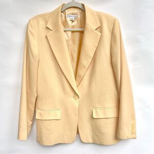Pendleton Yellow Wool Blazer Jacket Size 16
